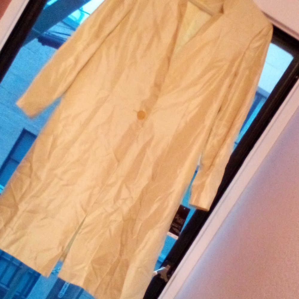 Yellow jacket dress